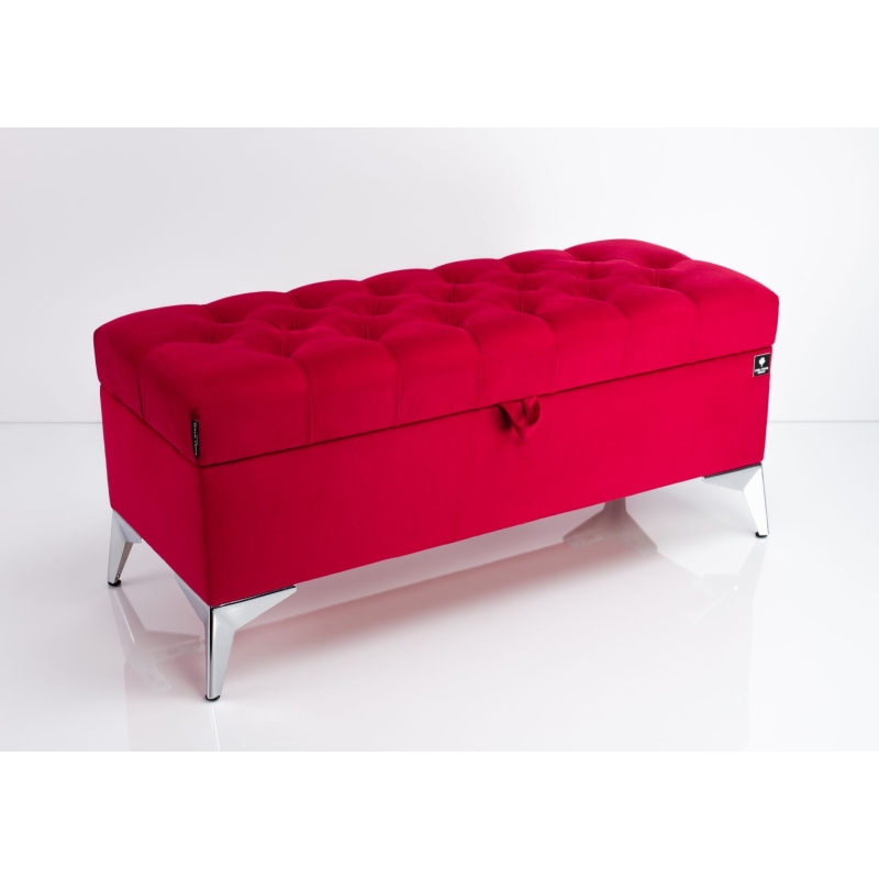 Tufted Storage Bench